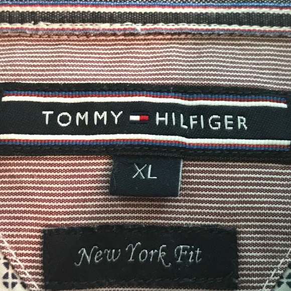 TOMMY HILFIGER 100% COTTON SHIRT SIZE XL - Picture 6 of 8